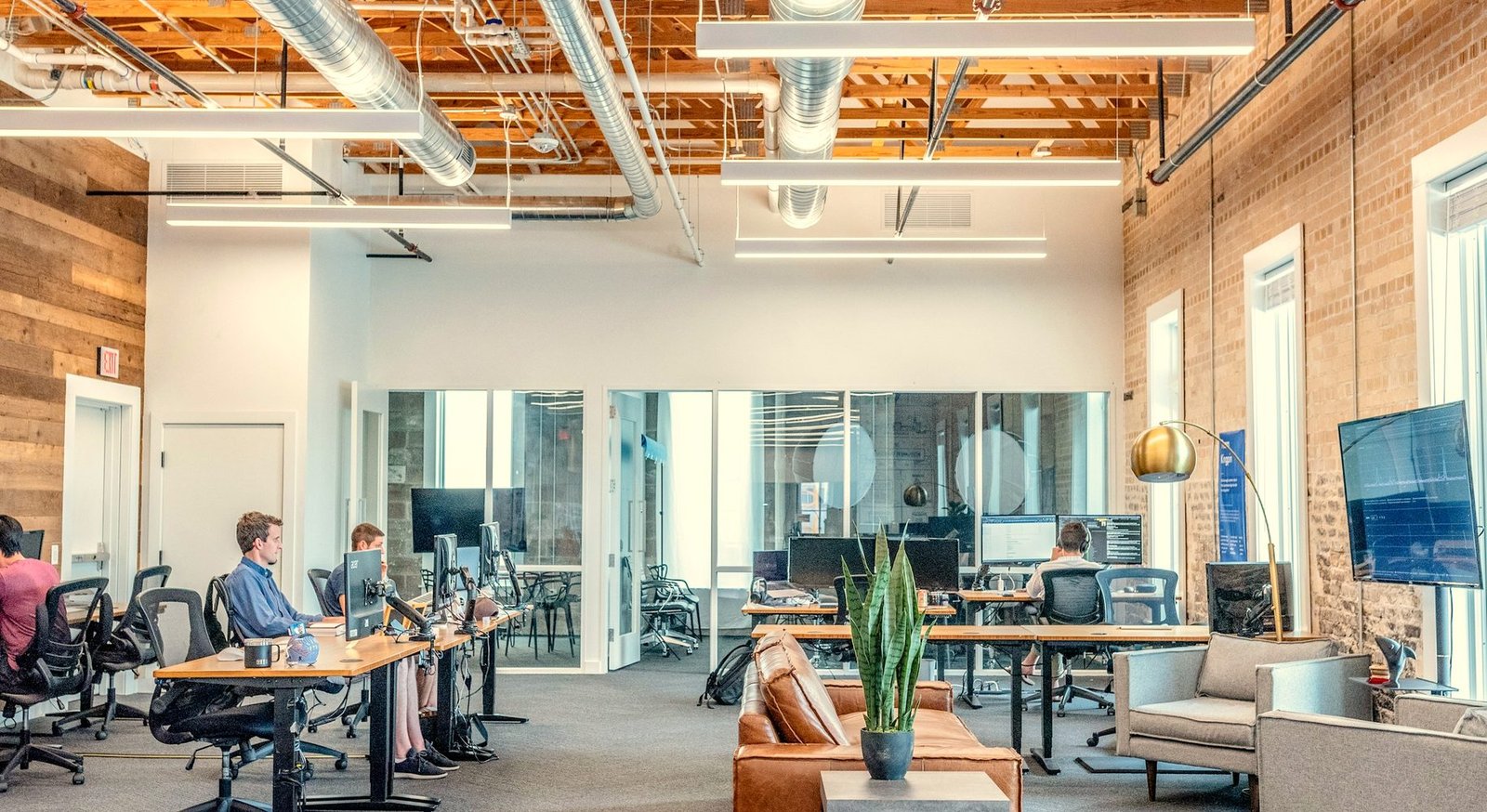Espai de treball d'una empresa